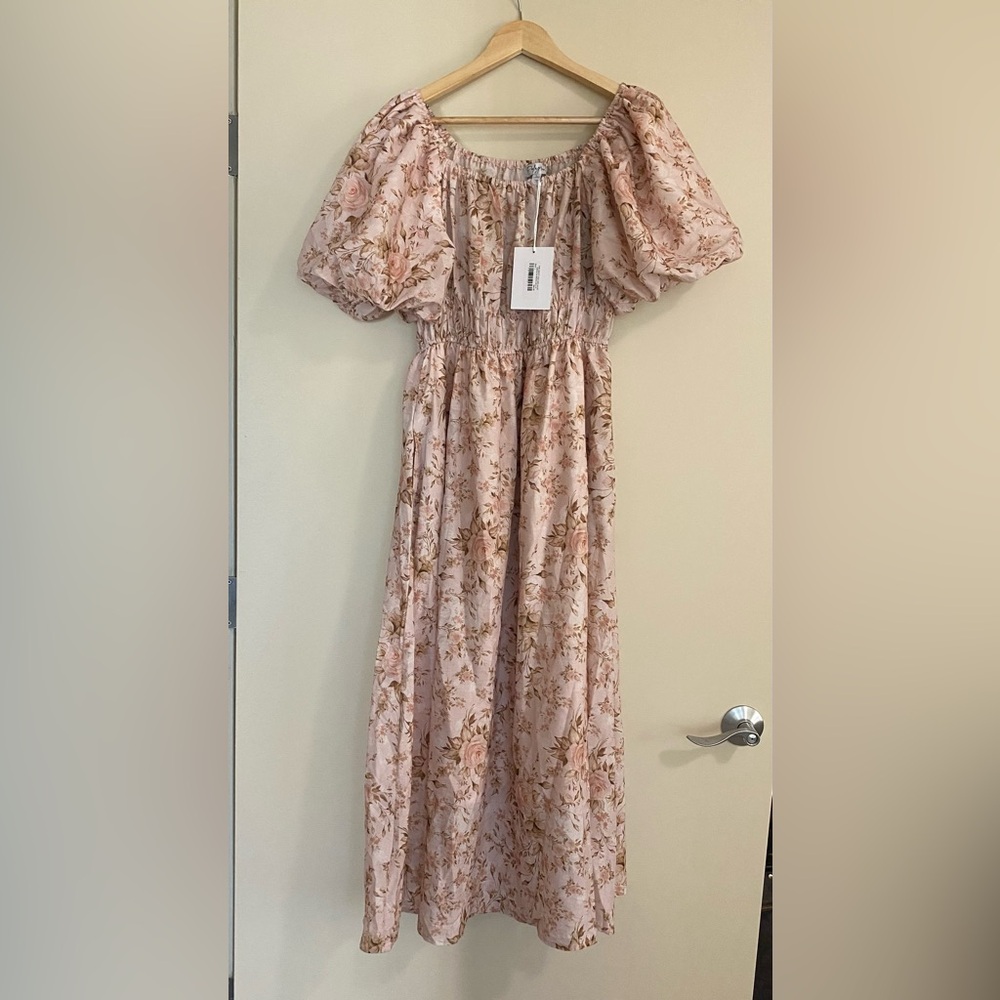 Polagram Floral light Pink Dress large